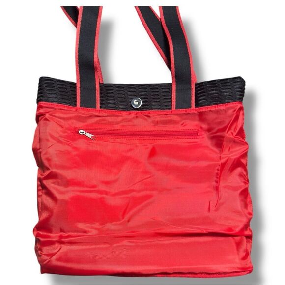 NWOT Alan Stuart Nebraska Huskers Black and Red Tote Bag Medium- Large - Picture 8 of 11